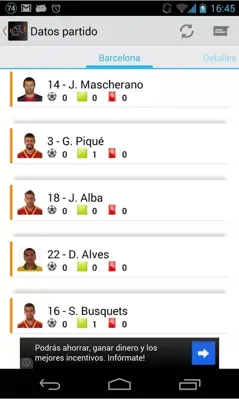 Social Futbol - Resultados android App screenshot 3